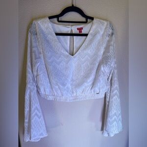 Guess cropped blouse